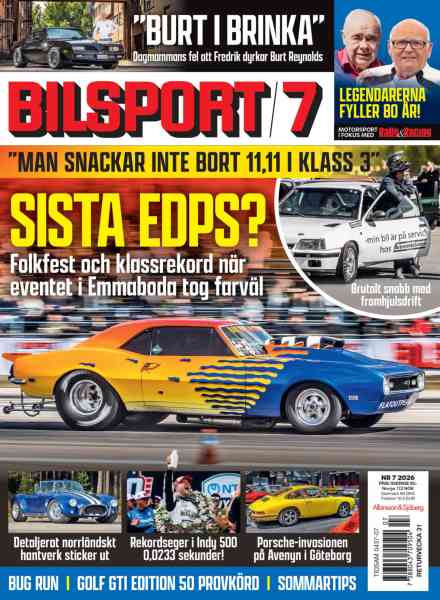 Bilsport – 24 Juni 2026