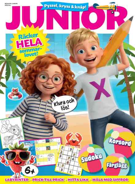 Korsord & Sudoku – 24 Juni 2026