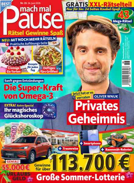 Mach mal Pause – 24 Juni 2026