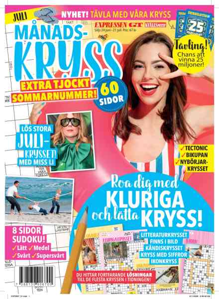Manads-Kryss – Juni 2026