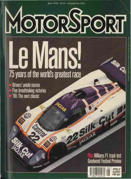Motor Sport Magazine – June 1998