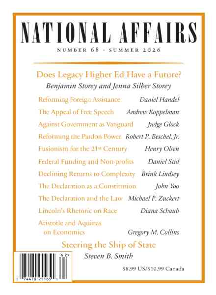 National Affairs – Summer 2026
