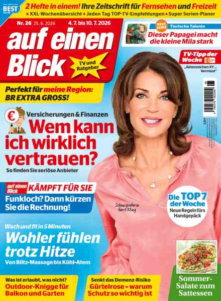 Auf Einen Blick – 25 Juni 2026