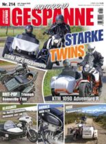 Motorrad Gespanne – Juli-August 2026