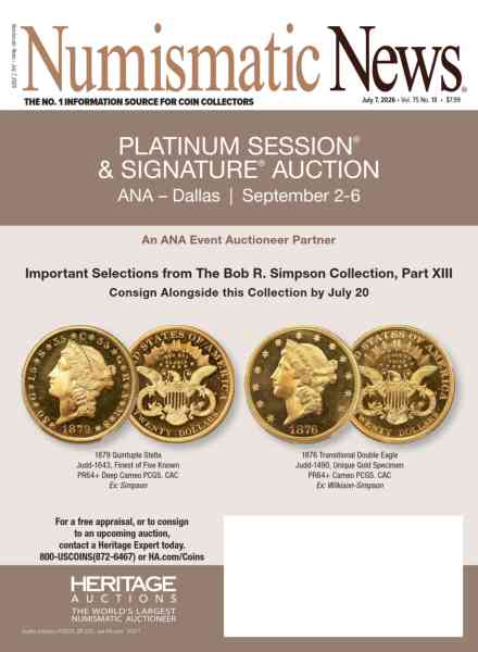 Numismatic News – July 7 2026