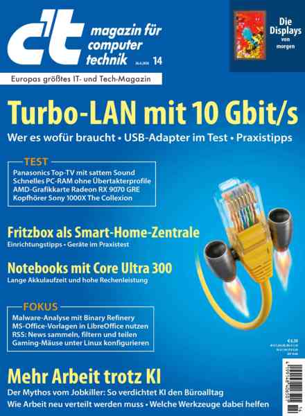 c’t Magazin – 26 Juni 2026