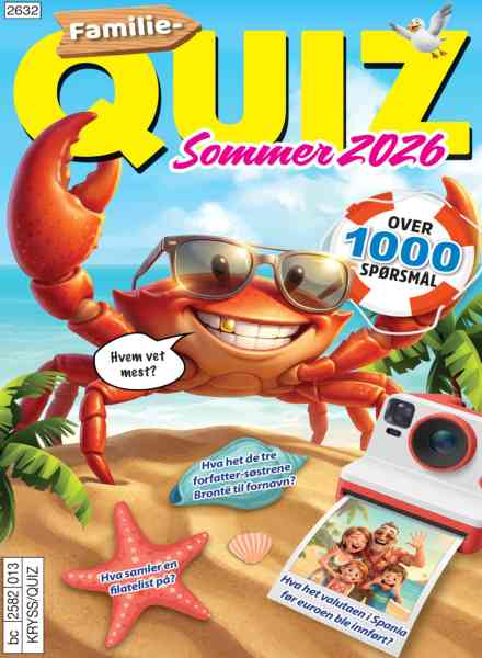 Familiequiz Norge – Juni 2026