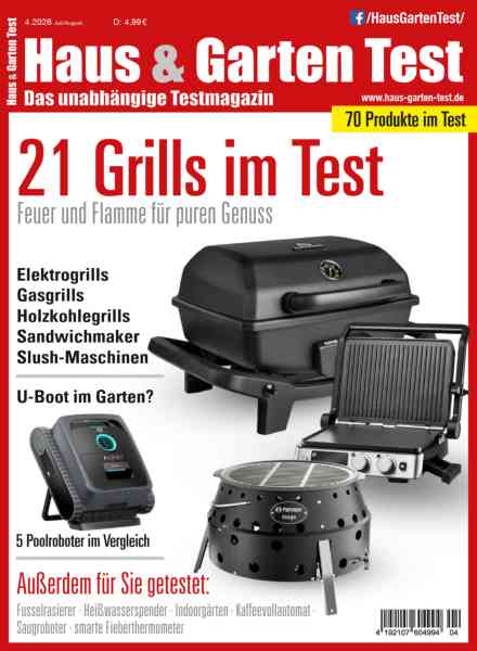 Haus & Garten Test – Juli-August 2026