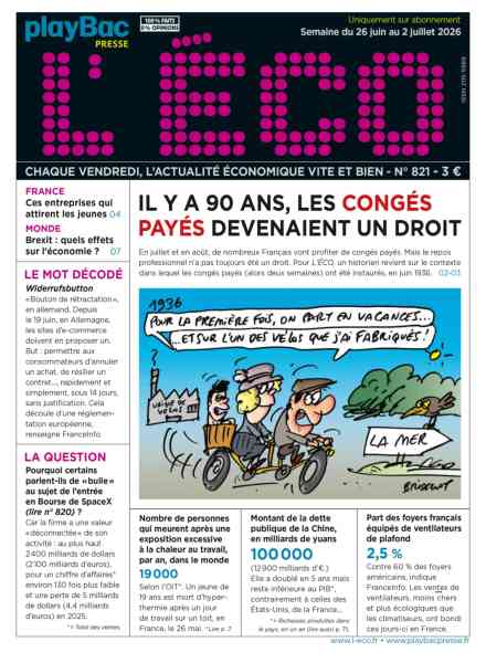 L’eCO – 26 Juin 2026