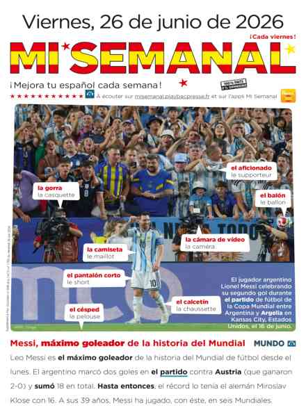 Mi Semanal – 26 Junio 2026