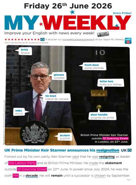 My Weekly fr – 26 Juin 2026