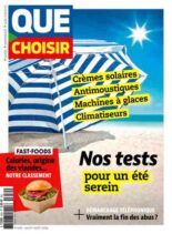 Que Choisir – Juillet-Aout 2026