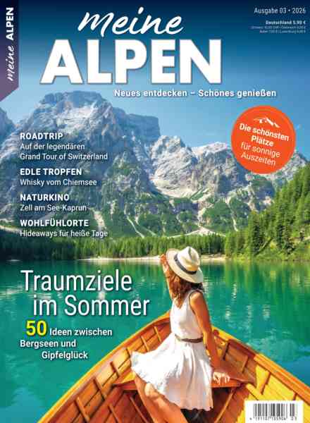 Reisewelt Alpen Magazin – Ausgabe 3 2026