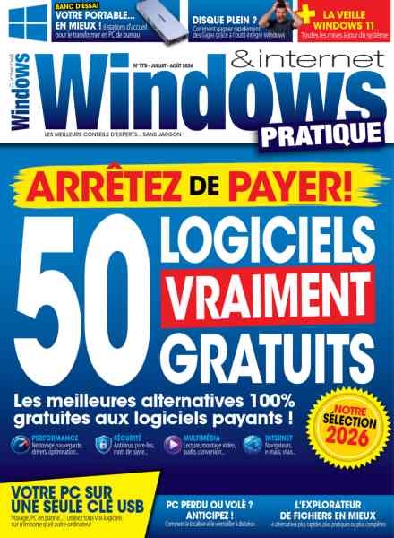 Windows & Internet Pratique – Juillet-Aout 2026