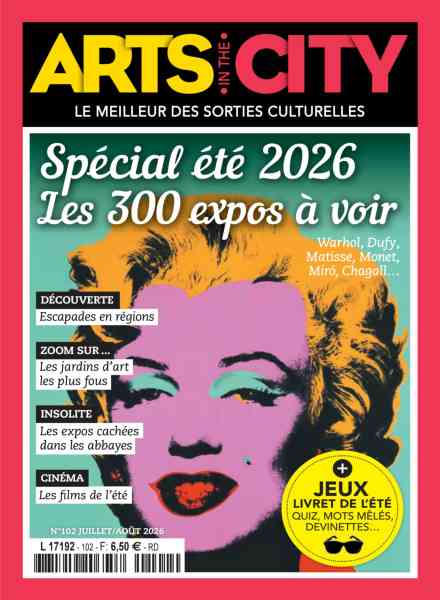 Arts in the City – Juillet-Aout 2026
