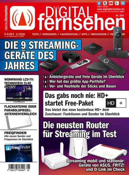 Digital Fernsehen – Ausgabe 5 2026