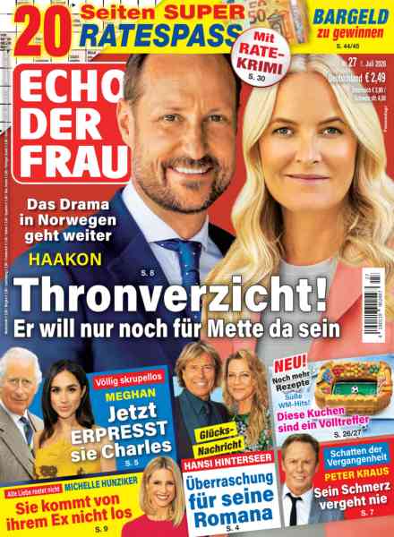 Echo der Frau – 1 Juli 2026