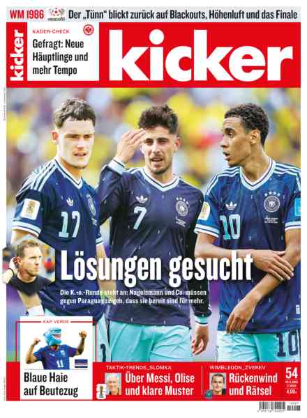 Kicker – 29. Juni 2026