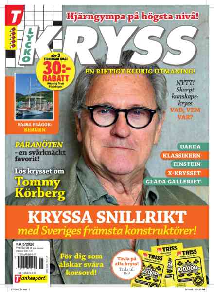 Lyckokryss – Juli 2026