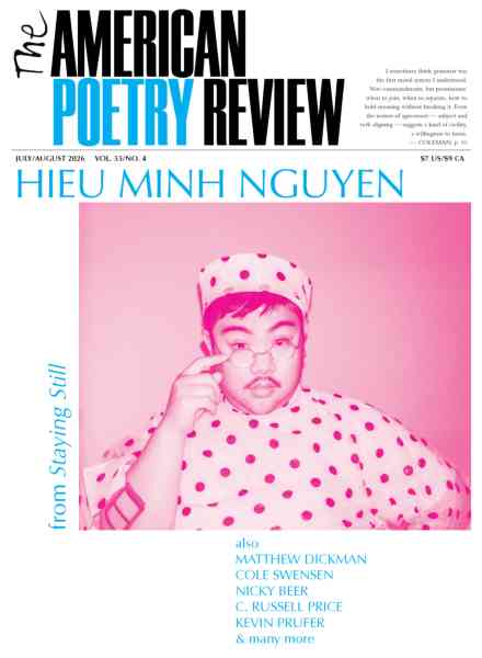 The American Poetry Review – July-August 2026