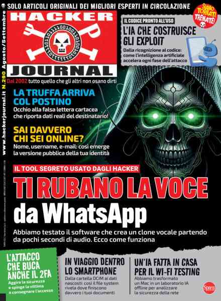 Hacker Journal – Agosto-Settembre 2026