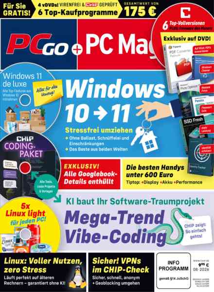 PC Magazin PCgo – August 2026