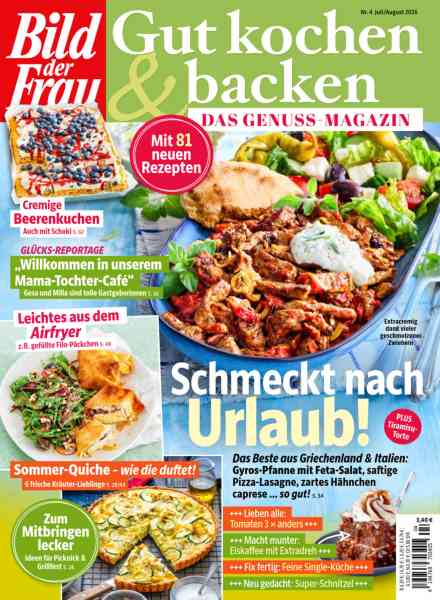 Bild der Frau Gut Kochen & Backen – Juli-August 2026