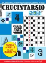 Crucintarsio – Luglio-Agosto 2026