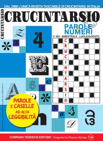 Crucintarsio – Luglio-Agosto 2026