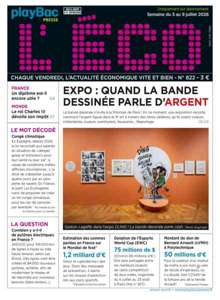 L’ECO – 3 Juillet 2026