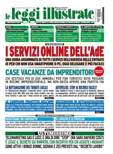 Leggi Illustrate – Luglio-Agosto 2026