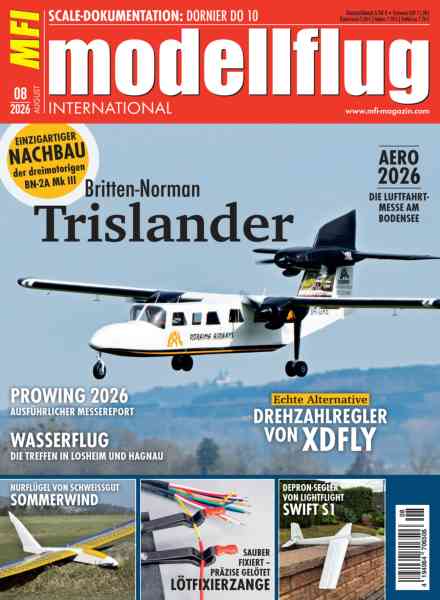 Modellflug International – August 2026