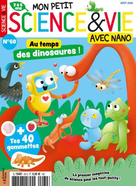 Mon Petit Science & Vie avec Nano – Aout 2026