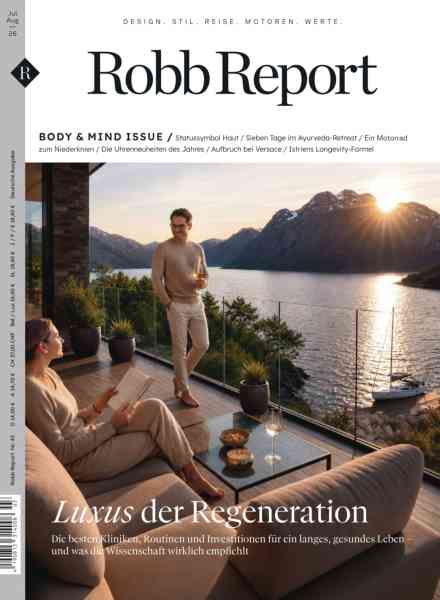 Robb Report Germany – Juli-August 2026