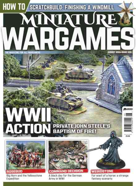 Miniature Wargames – August 2026