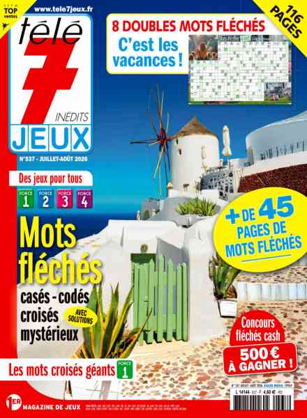Tele 7 Jeux – Juillet-Aout 2026