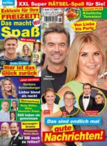 Das Macht Spass – August-September 2026