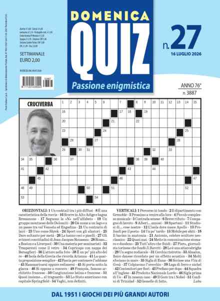 Domenica Quiz – 16 Luglio 2026
