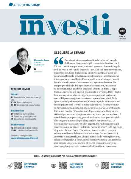 Altroconsumo Investi – 7 Luglio 2026