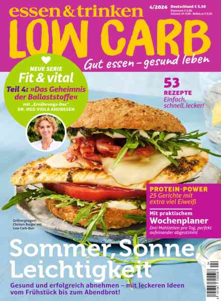 Essen & Trinken Low Carb – Nr 4 2026