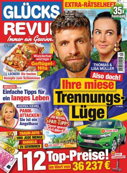 Glucks Revue – 7 Juli 2026