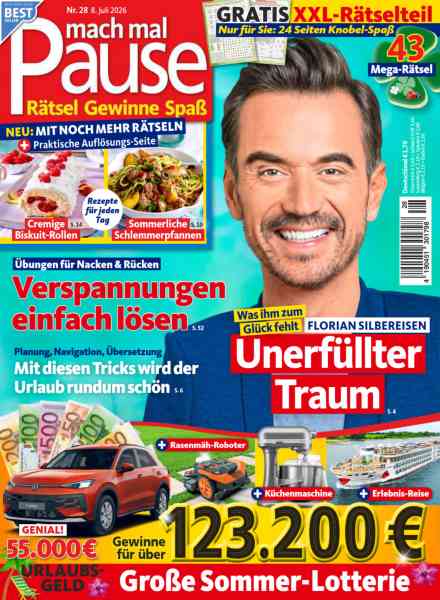 Mach mal Pause – 8 Juli 2026