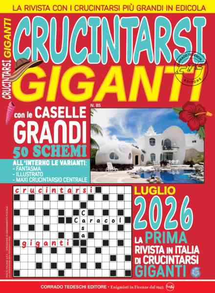 Crucintarsi Giganti – 10 Luglio 2026