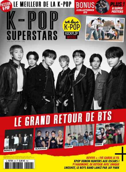 K-Pop Superstars French Edition – Mai-Juin 2026