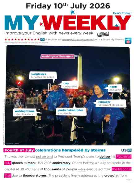 My Weekly fr – 10 Juillet 2026