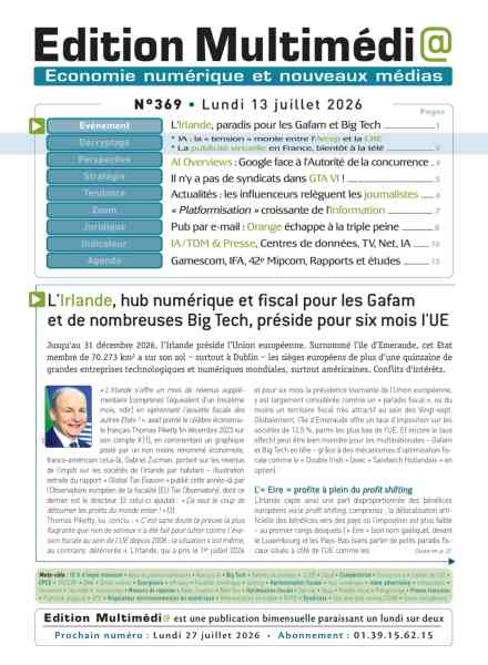 Edition Multimedia – 13 Juillet 2026