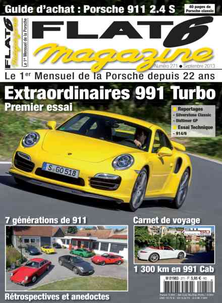 Flat 6 Magazine – Septembre 2013