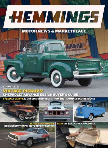 Hemmings Motor News – August 2026