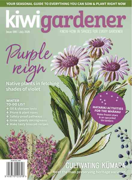 Kiwi Gardener – July 2026