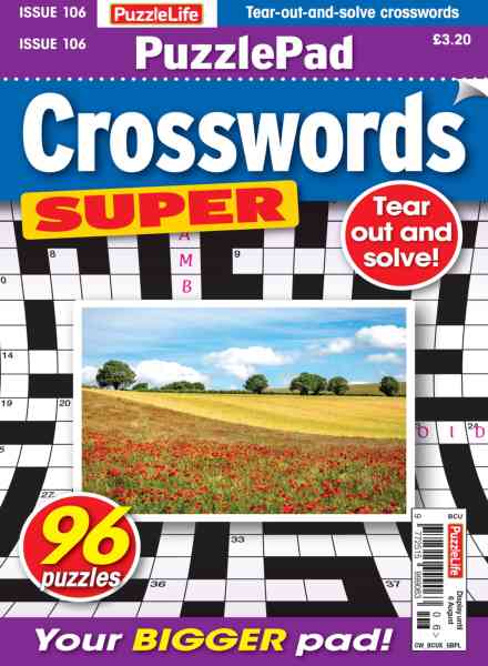 PuzzleLife PuzzlePad Crosswords Super – July 2026